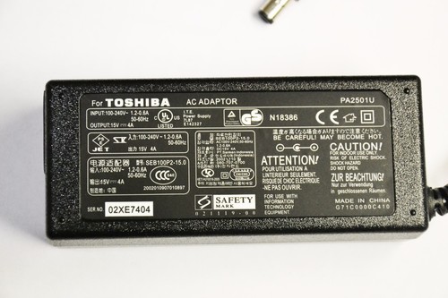 New FOR TOSHIBA 15V 6A AC Adapter Power Cord for Toshiba Laptop (Not 19V) - Picture 8 of 12