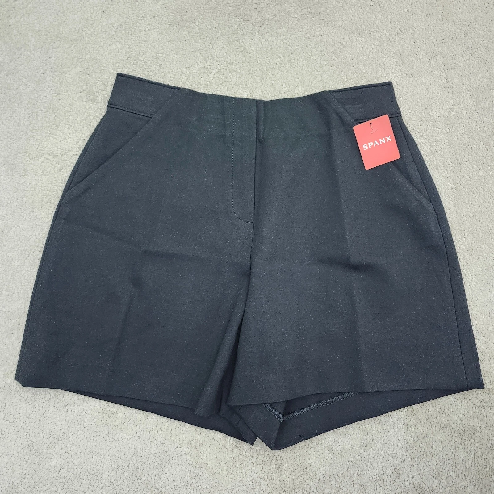 Spanx Women Medium 4.5" The Perfect A-Line Short Classic Black 20410R
