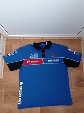 SUZUKI RMZ MOTO GP MX2 RACING MOTOCROSS POLO SHIRT JERSEY EMBROIDERED MEN S XL