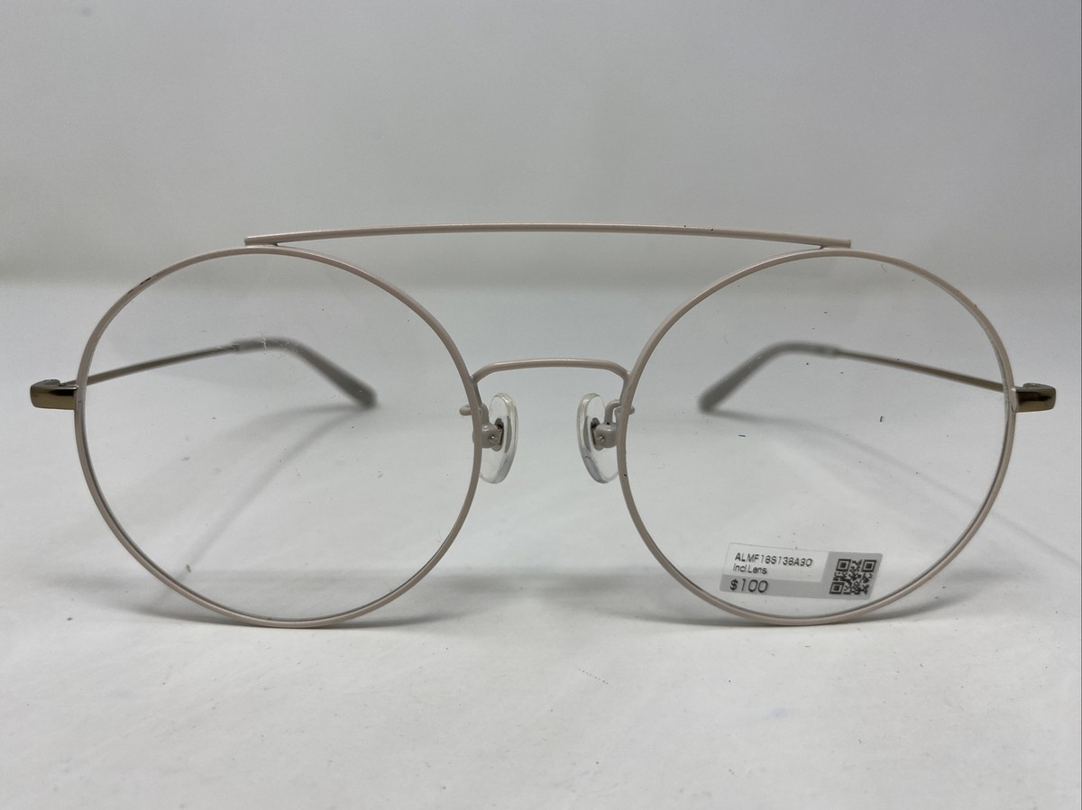 Jins J!NS Eyewear LMF18S138A 90 56-20-142-53 Ivory Cream