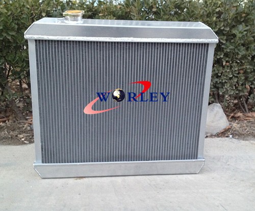 44MM Aluminum Radiator+FAN for Cadillac Deville Oldsmobile Starfire 1960-1965 - Picture 6 of 7