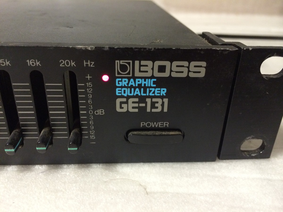 BOSS ボス グラフィックイコライザー GE-131 Boss Graphic Equalizer Model: GE-131 | eBay