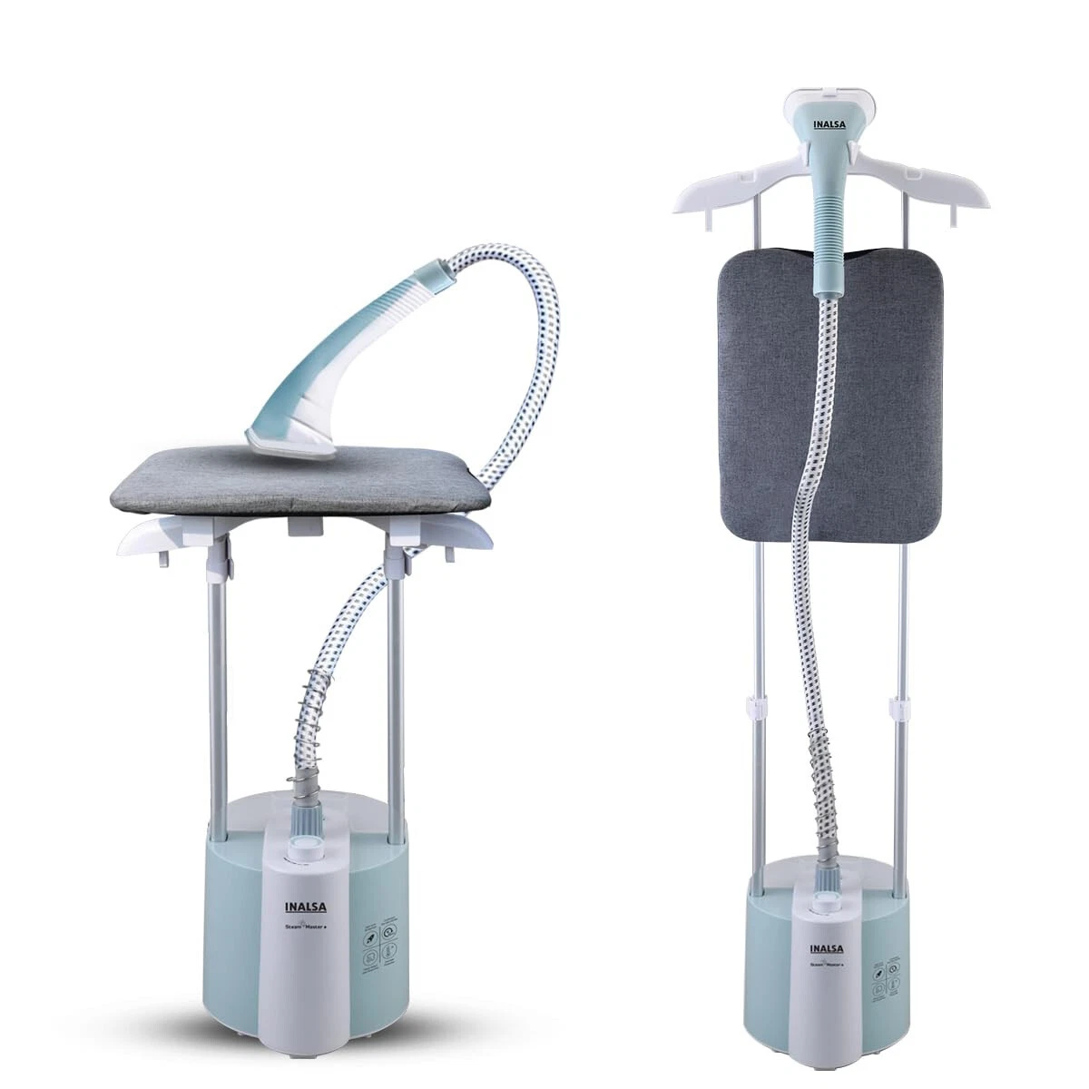 INALSA Standing Iron Garment Steamer-2000 W Variable Control Handheld Garment