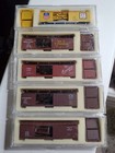 Unbuilt InterMountain 50' Boxcars, N-scale 5-pack