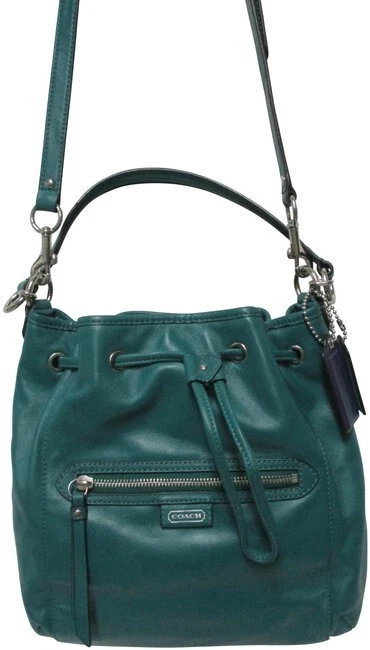 Coach 25661 Daisy Drawstring Convertible Leather Shoulder Bag