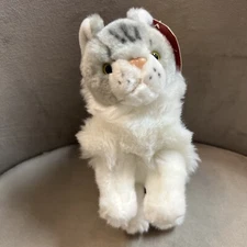 Little Handfuls Plush White Kitten