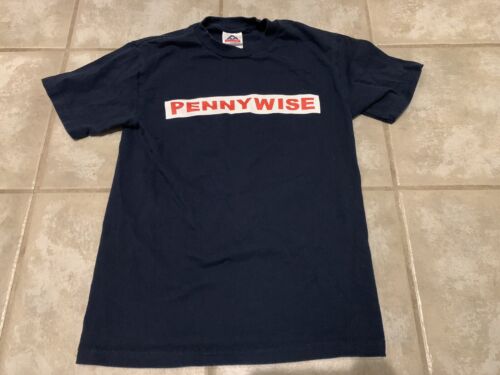 VINTAGE Pennywise Punk Rock Band Navy Blue Shirt Concert Small rock ska hxc - Picture 1 of 5