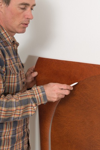 d-c-fix LEDER BRAUN selbstklebende Rückseite Plastikfolie Vinyl selbstklebend 90cm breit - Bild 13 von 15