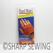 HAND-MATES SUPPORT GLOVES 1 PAIR for SEWING, QUILTING… SIZE LARGE #HM-503 