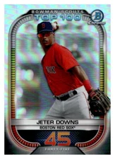 2021 Bowman Chrome #BTP-45 Jeter Downs Bowman Scouts Top 100