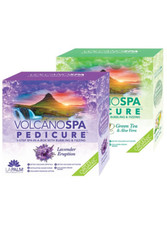 Lapalm Volcano Spa Pedicure 5-Step in A Box Kit  Pick Your Scents 