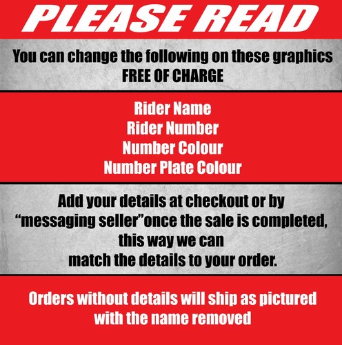 Full Custom Graphic Kit Suzuki RM 250 1999 2000 PODIUM STYLE decals stickers - Picture 4 of 5