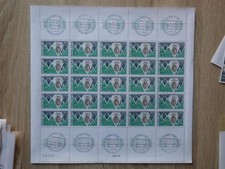 Feuille x 25 FRANCE Yt 1797 Mi 1880 (1974) Neufs ** FDC Cachet 1er Jour MNH