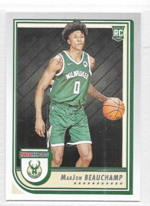 MarJon Beauchamp Milwaukee Bucks 2022-23 Panini NBA Hoops Basketball Rookie #254