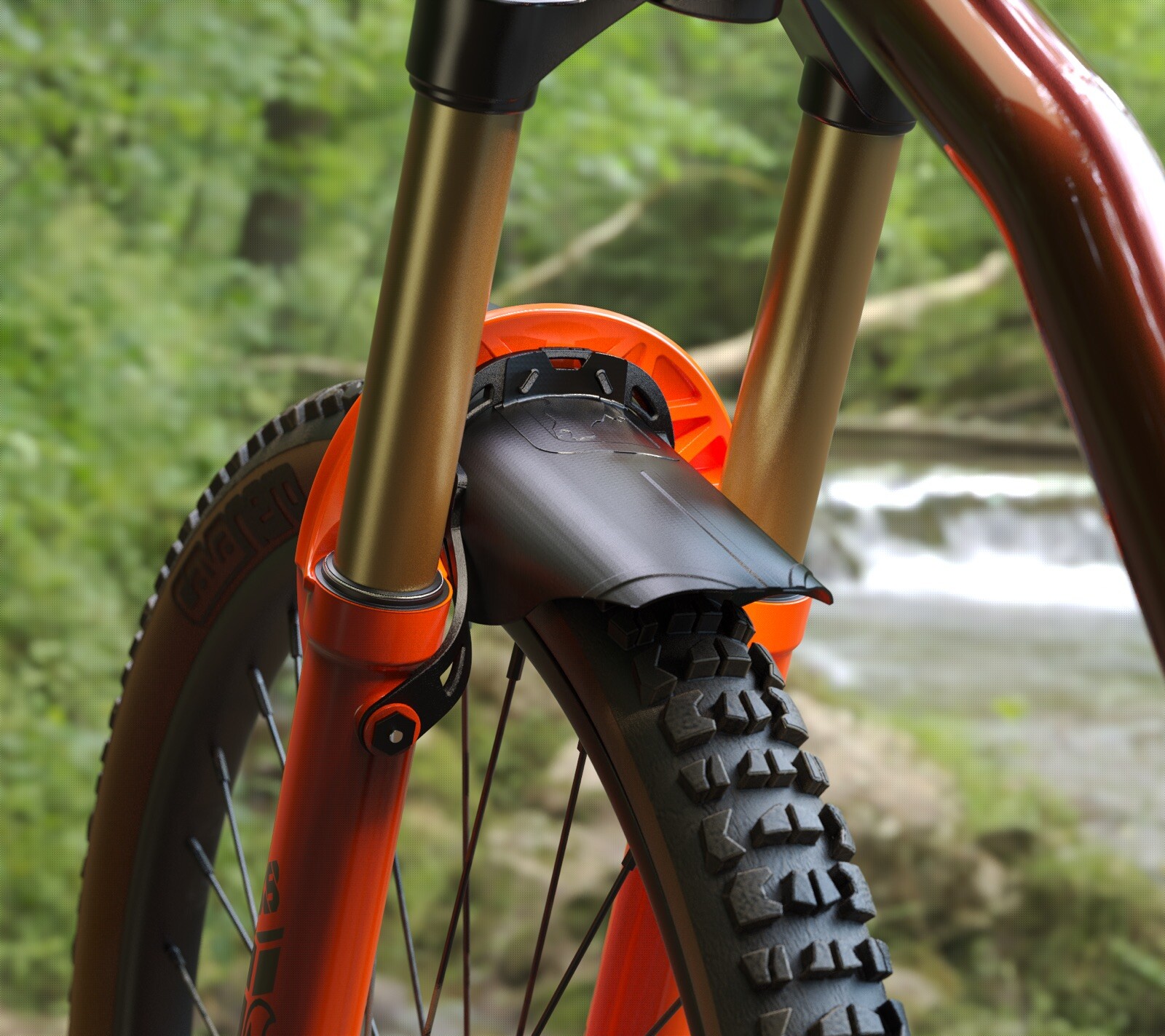 Mud Guard Fox 34 Rhythm Fender Fox 34 Rhythm Fender Syncros Trail