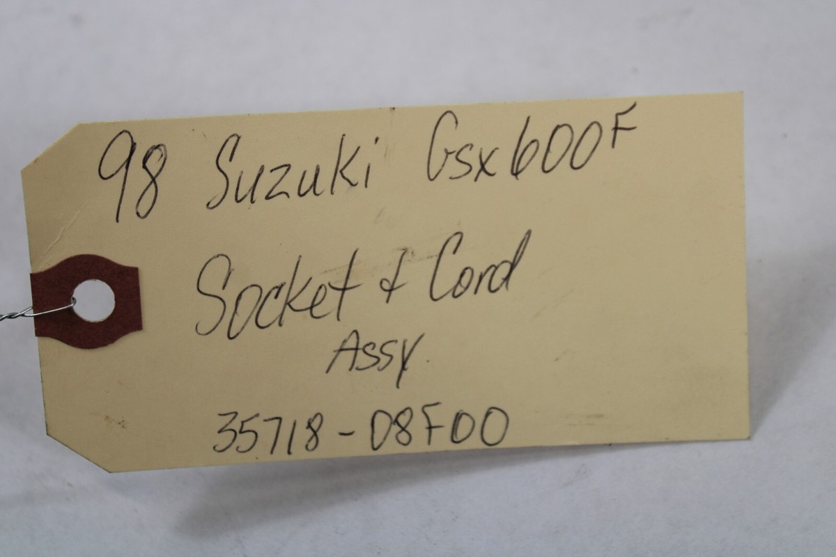 you Socket & Cord Assy 35718-08F00 1998 Suzuki Katana GSX600 | eBay