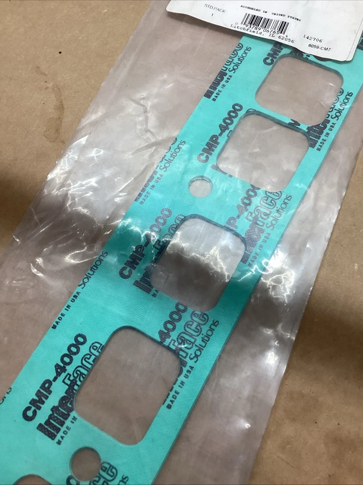 Mallory 9-61428 Exhaust Manifold Gasket ( Opened Package / NOS ) - Image 4 of 4