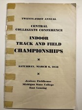 1948 Central Collegiate Conference Indoor Track & Field Championships Program