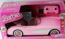 Mattel Hot Wheels Barbie the Movie RC Corvette Car - Pink