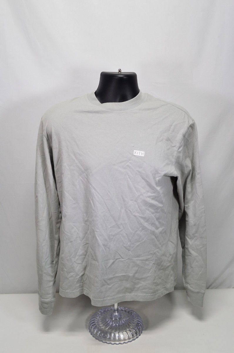 NWD Kith Long Sleeve Lax Green T Shirt Mens XS | eBay