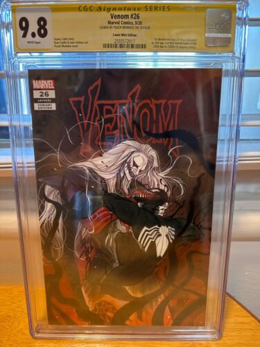 Venom #26 Peach Momoko Trade CGC SS 9.8 - SIGNED by Peach Momoko