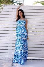 New Anthropologie Catherine Cover-Up Maxi Dress Size Medium