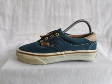 Vans Style #59 Era Canvas/Leder Sneaker Sportschuhe blue EU 35 Made in USA NOS
