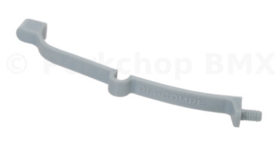 Dia-Compe Bicycle Brake Cable Housing Frame Clip Clamp Holder 25.4mm (1'') - GRAY