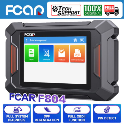 FCAR Heavy Duty Truck OBD2 Scanner All System DPF Regen for Construction Machine