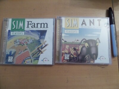 Sim Farm SimCity's Country Cousin & Sim Ant ****Windows95/98***