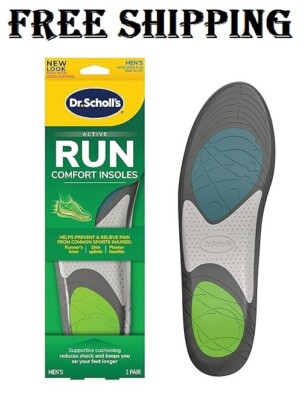 Dr. Scholl's Run Active Comfort Insoles,Trim to Fit Inserts