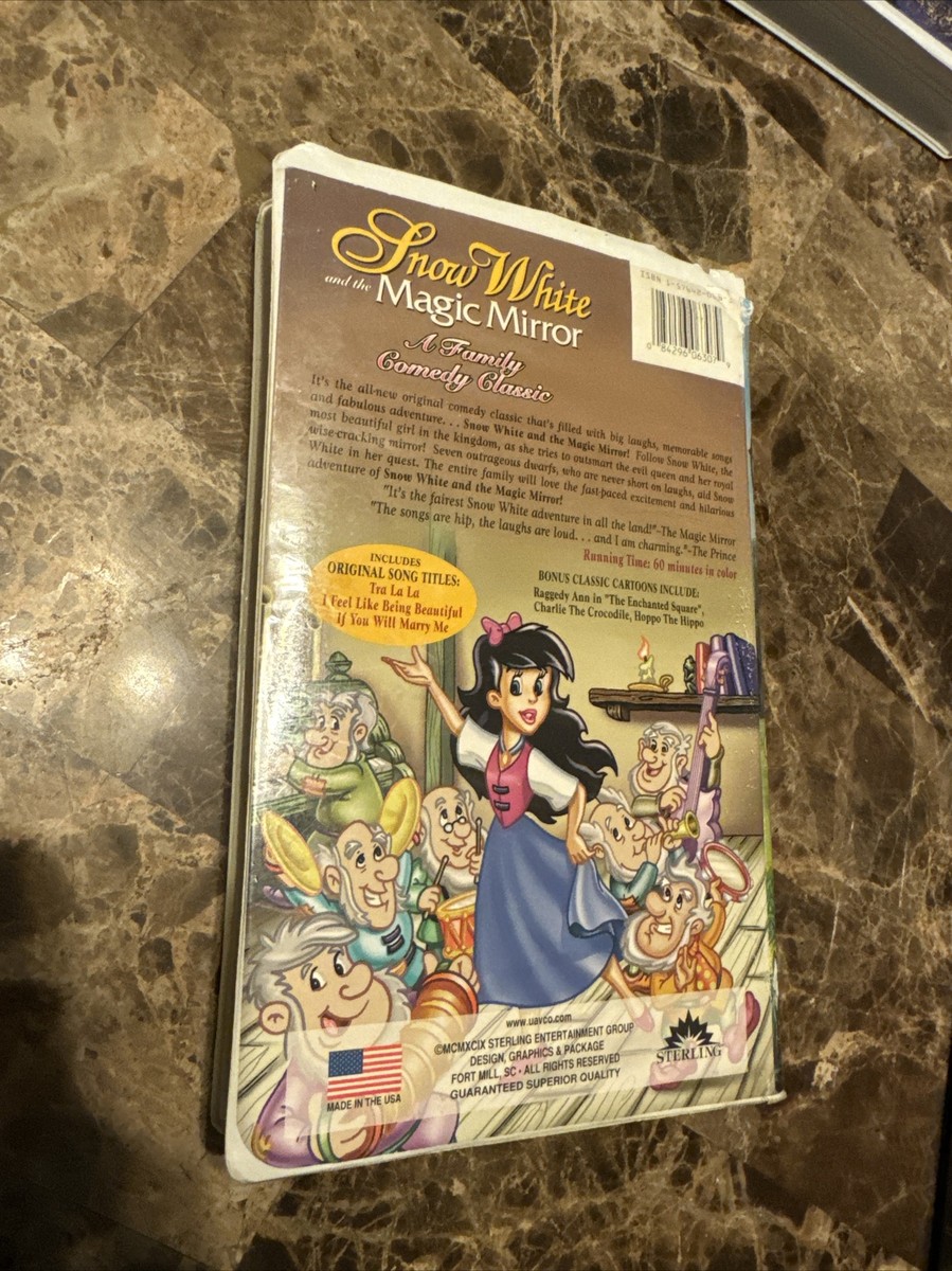 Snow White And The Magic Mirror Vhs Tape Raggedy Ann Charlie the