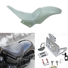 Fiber Glass Rear Fender W/ Seat For Harley 2018+ Breakout FXBRS / Fat Boy FLFBS