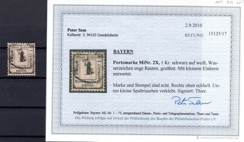 Bavaria P2x True Stamped BPP Befund (AA0429