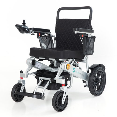 NEW Folding Electric Wheelchair Lightweight Aluminium Travel Powerchair