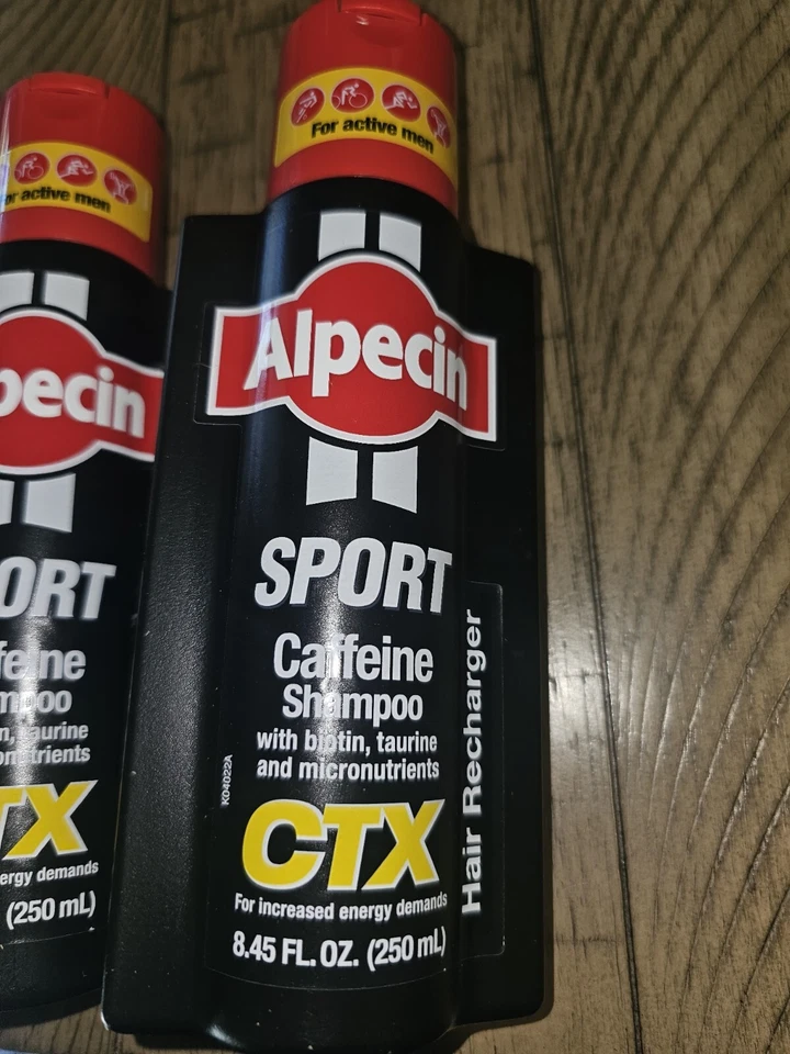 Champú cafeína Alpecin CTX SPORT 3x250ml con taurina y micronutrientes Foto 2 de 3