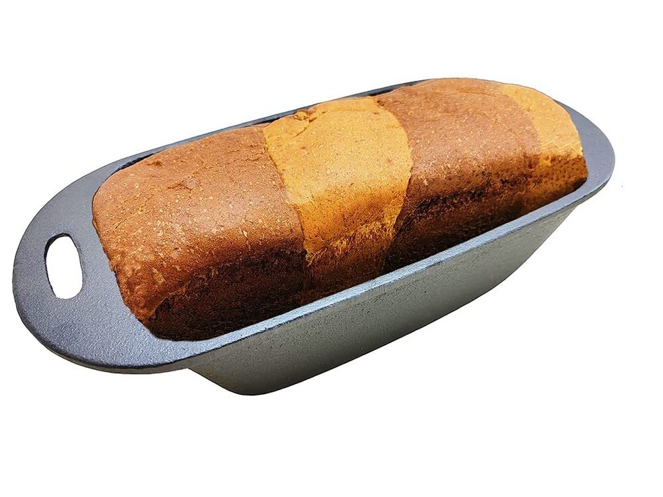 Cast Iron Bread Maker Loaf Pan Pack of 2 eBay