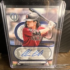 2024 Topps Tribute Corbin Carroll Auto Blue 149/150 Diamondbacks
