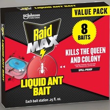 Raid MAX Liquid Ant Bait, Indoor & Outdoor In...
