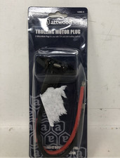 Attwood 14365-6 Heavy-Duty Trolling Motor Connectors 2-Wire 8-Gauge 12V Male Plu