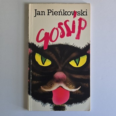 VTG Jan Pieńkowski Gossip Pop-Up Picture Book Paperback 1983 Ages 4-8 Monsters