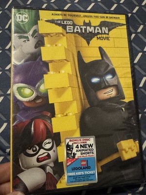 The LEGO Batman Movie DVD New Sealed Warner Bros. Animation DC Comics
