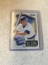 Ryne Sandberg 2022 Panini Prizm OLD SCHOOL WHITE WAVE #OS-4 Chicago Cubs