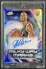 VICTOR WEMBANYAMA 2023-24 TOPPS COSMIC CHROME ROOKIE MILKY WAY MARKS AUTO 72/75