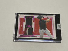 2024 PANINI THREE AND TWO TOMMY TROY DIAMONDBACKS DOUBLE RELIC CARD   #4/6