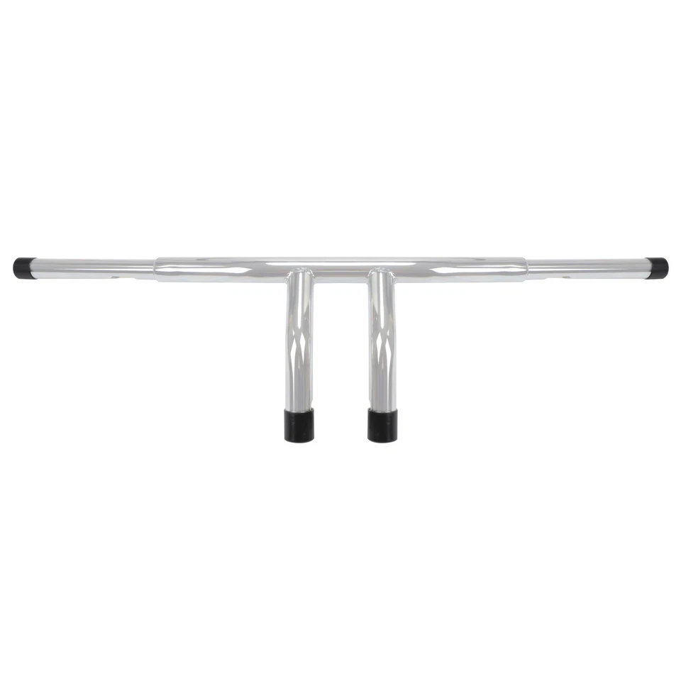 Silver High-Performance 8" Rise T-Bars Handlebar for Harley Sportster Softail - Imagem 3 de 4