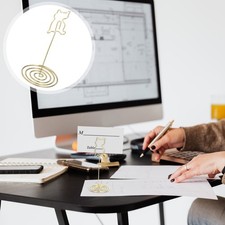 10 Pcs Wedding Table Number Holder Place Card Holders Memo Clip Greeting Clips