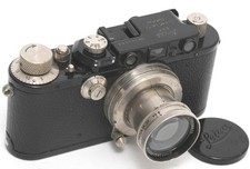 Leica III black with nickel 2/5cm Summar ca.1935 original vintage condition