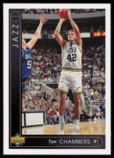 1993-94 Upper Deck Tom Chambers #410 Utah Jazz