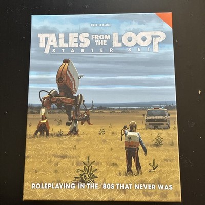 Tales from the Loop : RPG Starter Set (2020 Free League Board Game) MISSING RB